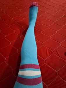 Striped Knee High Socks