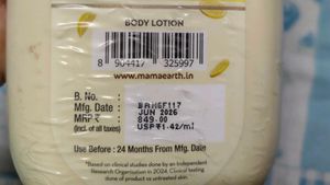 Mamaearth Vitamin C Daily Glow Body Lotion