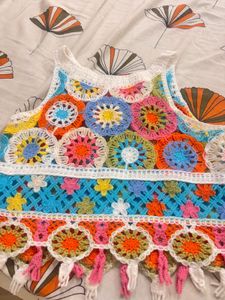 Boho Crochet Halter Top