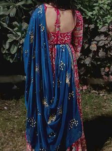 Embroidered Designer red chaniya choli ❤️