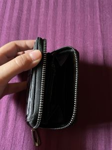 Geometric Black Wallet