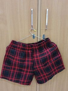 Cozy Plaid Shorts