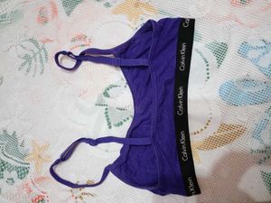 Calvin Klein Purple Bra