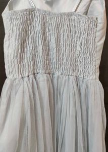 Elegant Lace &amp; Tulle Maxi Dress
