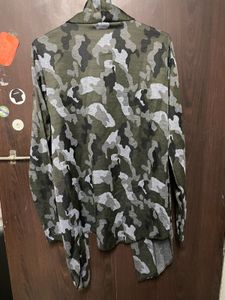 Camo women shrug