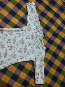 Floral Printed Tunic Top