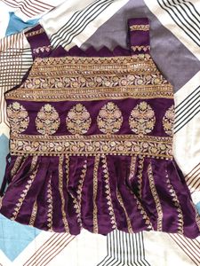 traditional embroidered sharara