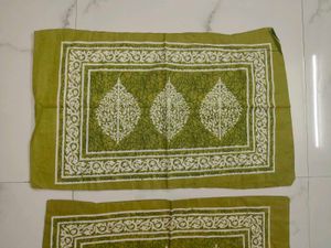 Green Printed pillow cover- Set of 2