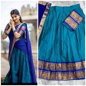 Beautiful Blue Lehenga Choli Set
