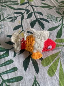 Crocheted Fish Keychain/Bag Charm