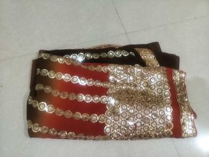 Elegant Sequin Embellished Saree 8oo