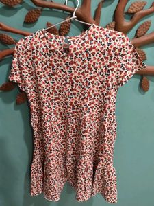 Chic Floral Print Mini Dress