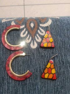 Chic Hoop Earrings Set special offer koi single pi