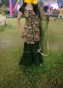 Sharara Suit Fully Work