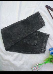 Cargo Slim Black Jeans 🍀