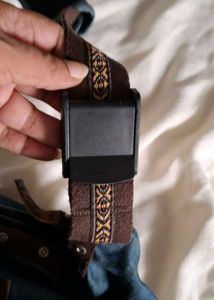 denim bag