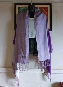 Beautiful Dual Tone Dupatta with Tassels