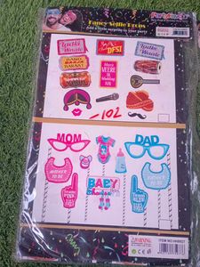 PartyFavour Selfie Props - 2set