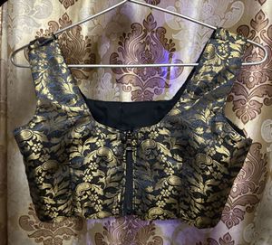 Elegant Brocade handmade Blouse