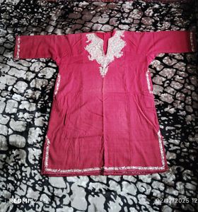 Embroidered Kashmiri Pheran