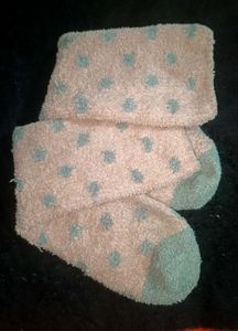 2 Pair Socks Minion&amp;Peach Winter