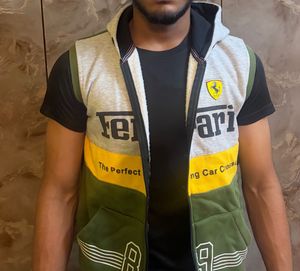 Ferrari Racing Vest Hoodie