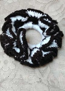 Handmade Crochet Hair Scrunchies