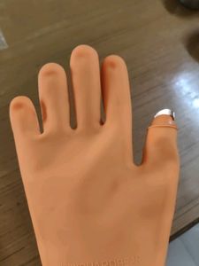 Brand New Right hand Orange Latex Glove