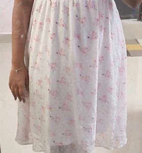 Chic Floral Puff Sleeve Dress