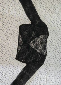 Lace Overlay Crop Top