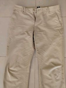 Ruggers Mens Regular Fit Khaki Chinos Size 34"