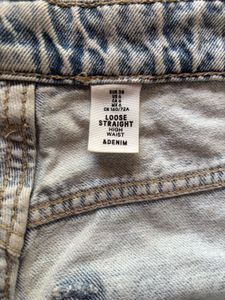 H&amp;m straight jeans