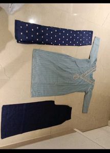 Elegant Embroidered Kurta Set