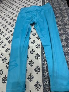 Blue Athletic Leggings