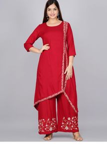 New Designer Kurti &amp; Plazzo Set