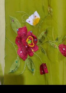 Henna Green Dupatta