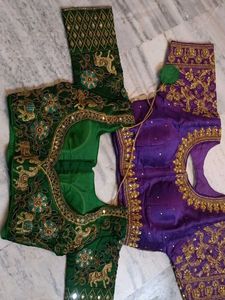 Embroidered Saree Blouse new