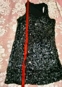 Very Fancy Sequin Work Tank Top