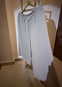 Elegant Beige Palazzo Pants