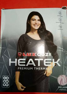 Lux Cozi Heatek Premium Thermals pack of 2