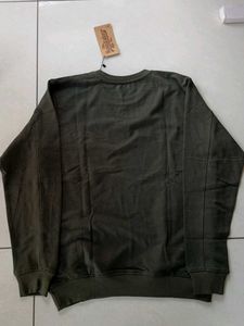 Men's Olive Green Sweatshirt