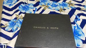 Charles &amp; Keith White Saddle Bag
