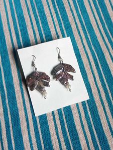 Leaf Drop Earrings