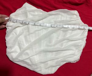 White Sheer Corset Tube Top