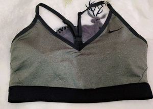 Nike Gray Sports Bra