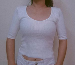 White Crop Top PRICE DROP