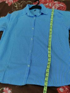 Striped Blue Shirt