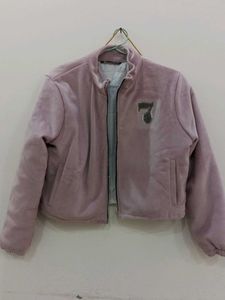 Lilac Cropped Jacket
