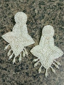 White Earring Pair No. 1