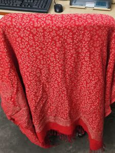 Red shawl
